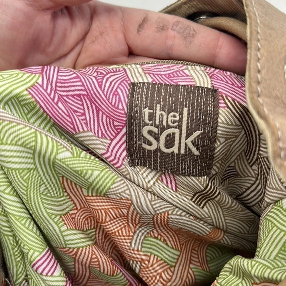 The Sak Camino 100% Leather Backpack Crossbody Bag